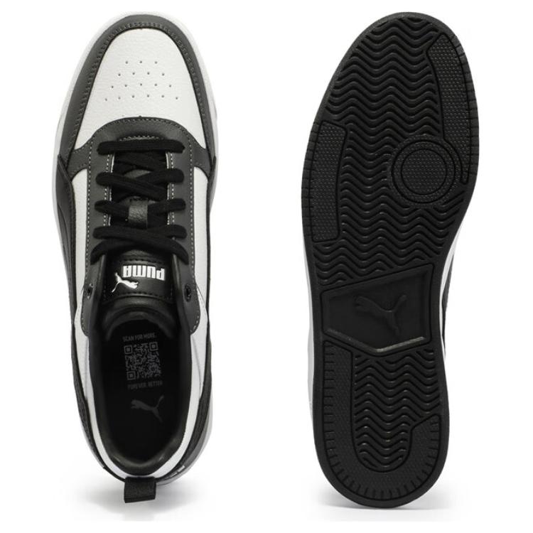new PUMA DRIBBLE Anti Slip Wear Resistant Low Top Casual Shoes Unisex White Gray
