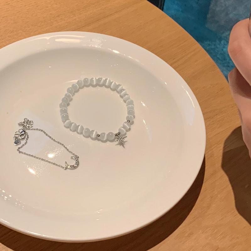 Korean Ins Tide Pearl Bracelet Design Temperament Bracelet Couple Bracelet Hand Jewelry