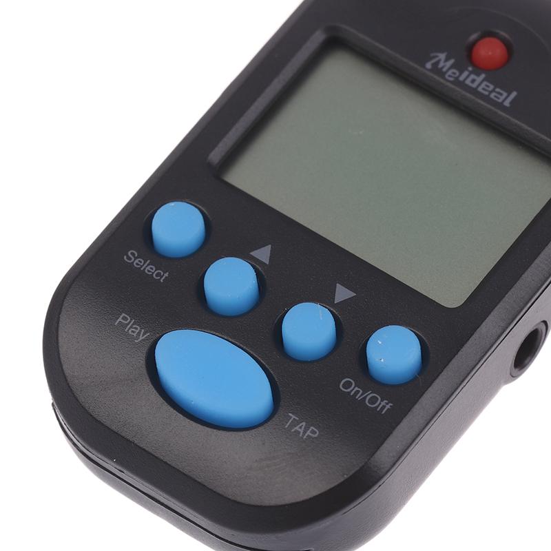 Mini M50 Guitar Metronome Clip-On Lcd Digital Rhythm Metronome Electric Guitar Violin Bass Stringed Instrument Accessories