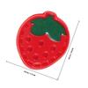 10Pcs Strawberry Decoration Buttons Colorful Resin Snap Embellishments for Children Clothing DIY Sewing Craft Baby Girls Sweater