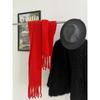 Limited-time snap-up price! Mohair fleece scarf women's 14 classic colors, warm in autumn and winter, soft and thickened scarf, solid color