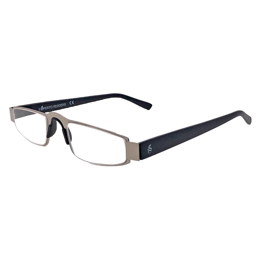 

RSINC Smarty Rimless Light Weight Rectangular Unisex Eye Frame |eyeglass| Spectacle for All Ages (Black, Medium) ER IBIZA 90303 52-14-138 mm