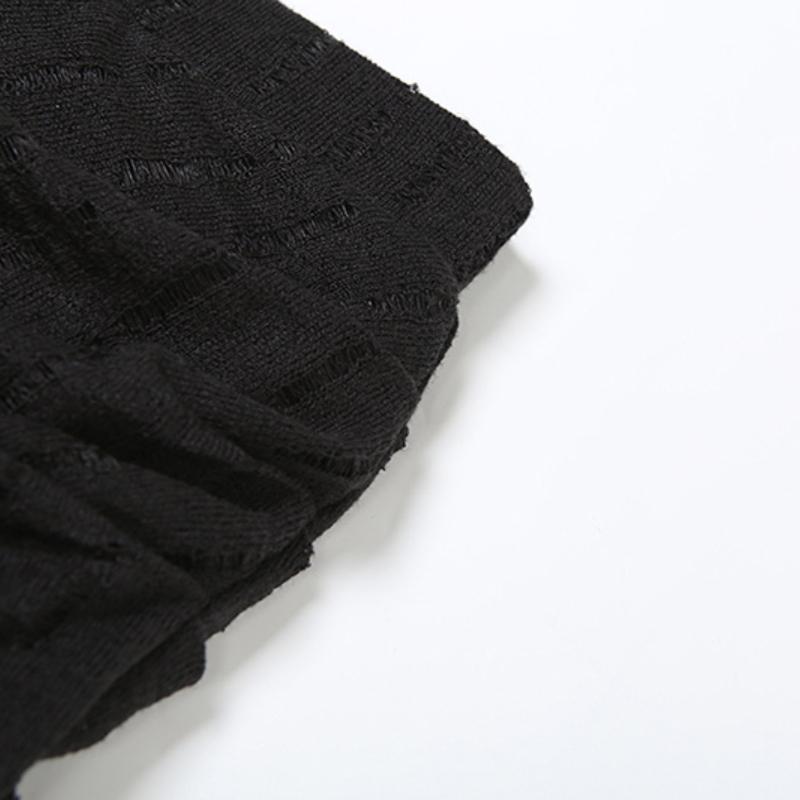 Autumn New Women's Solid Color Slim Street Fashion High Waist Casual Ripped Flared Pants