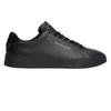 Mens Pebble Grain Court Leather Trainers