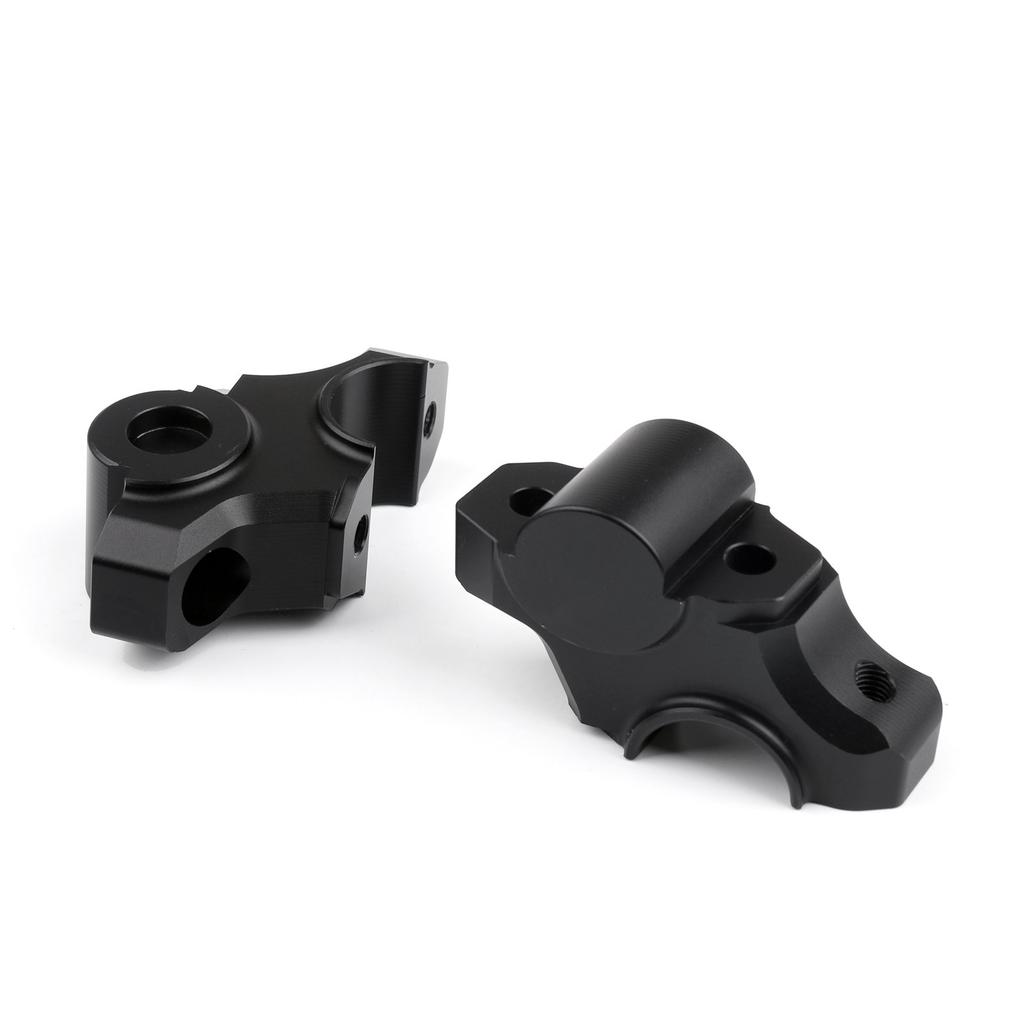 Artudatech Motorcycle 25mm Handlebar Riser Bar Up 15mm Back 30mm for Yamaha MT-09 FZ-09 XSR900 2012-2015 Black