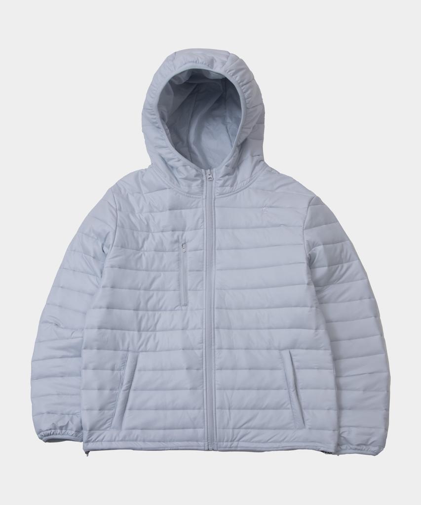 Someplace Man Light Basic Weight Hooded Soft Lightweight Padded Jacket _ 3 Colors