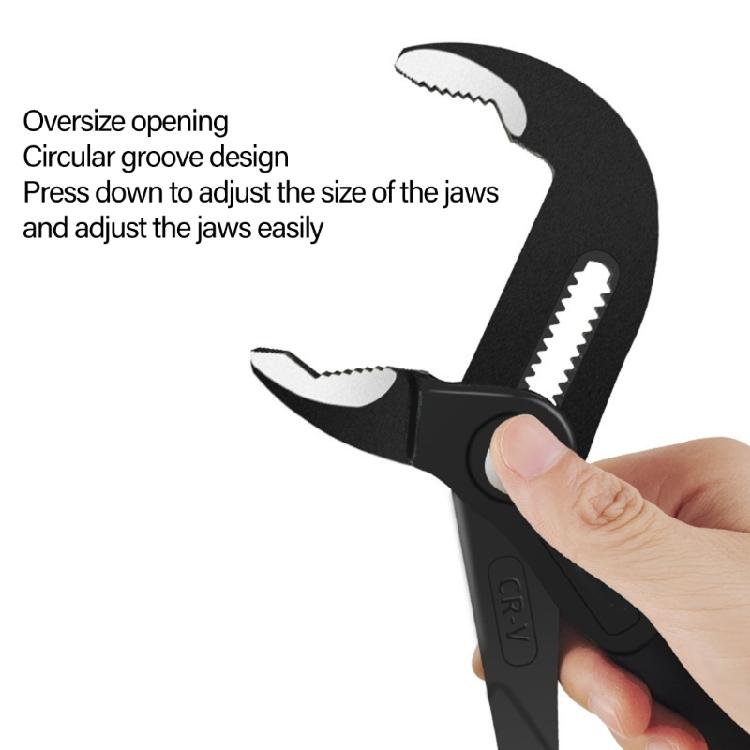 Hardware Tool Pipe Pliers Maintenance Pipe Tool Large Opening Heavy Duty Pipe Pliers Heavy Duty Quick Pipe Wrench
