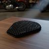 Motorcycle Cushioned Seat Pad Cushion Honeycomb Contoured for Motorcyclists