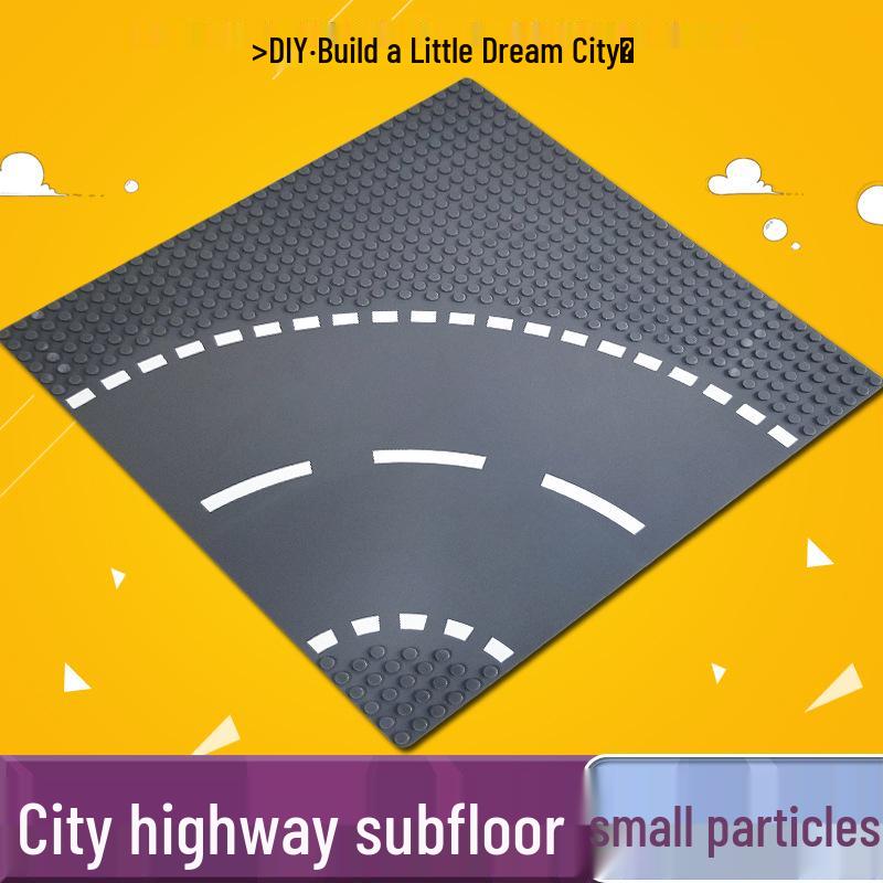 Frühe Bildung Stadt Straßen Grundplatte für Kleinkinder - Bausteinzubehör