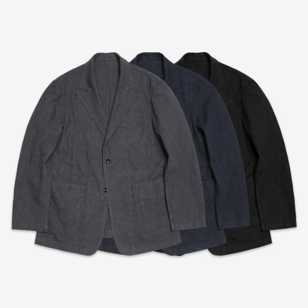 Sortie Tura Linen Washed Jacket (Black)