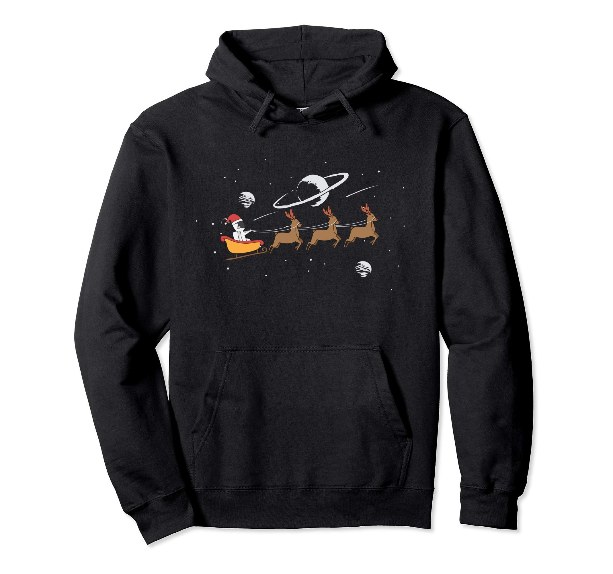 

Astronaut Sleigh Space Santa Hat Christmas Ride Hoodie