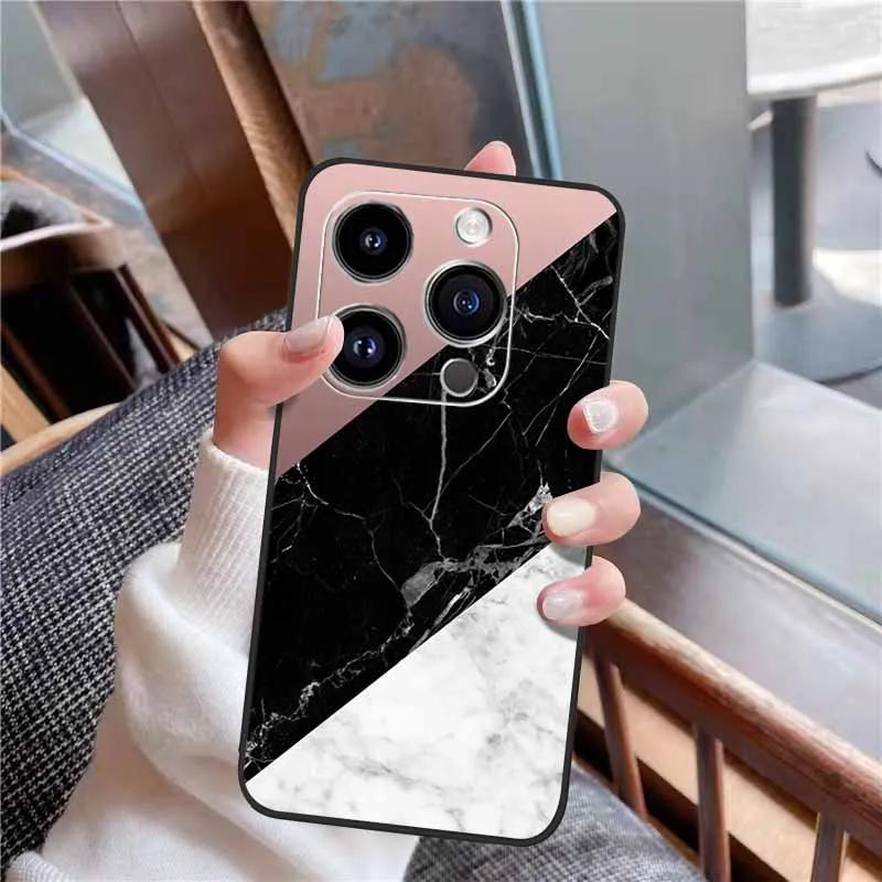 Case For iPhone 16 15 17 Pro Max 17 Air Shockproof Soft Silicone Bumper Back Cover for iPhone 16 Plus 15Pro 17pro Phone Cases