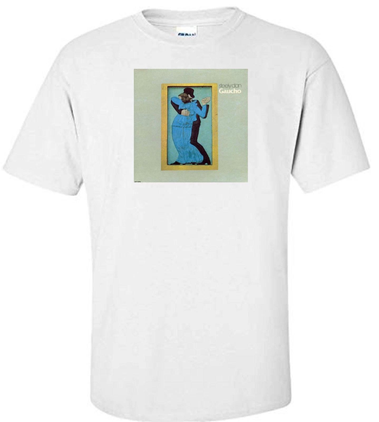 STEELY DAN  GAUCHO  MUSIC ALBUM WHITE T-shirt 2XL