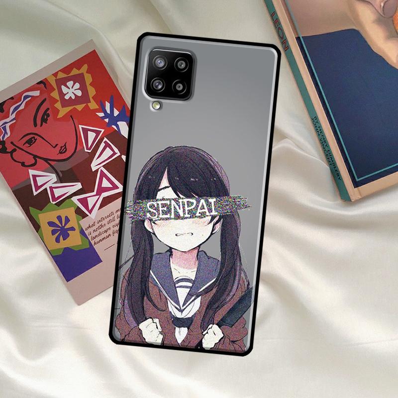 Sugoi Senpai Anime Case For Samsung Galaxy A56 A36 A06 A13 A53 A32 A12 A22 A52 A35 A26 A16 A55 A15 A54 A34 A14