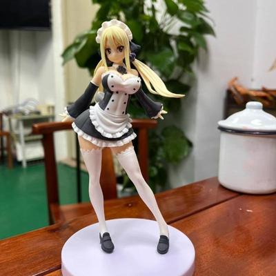 Akční figurka 17cm Fairy Tail Lucy Heartfilia Virgo Form Anime Figurka Sběratelský model Hračky pro panenky Dárek