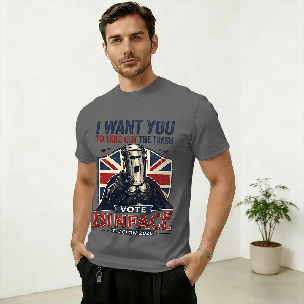 T-shirt Unisex Cotone Divertente Conte Binface Sigma IX Girocollo Manica Corta Abbigliamento Adulto