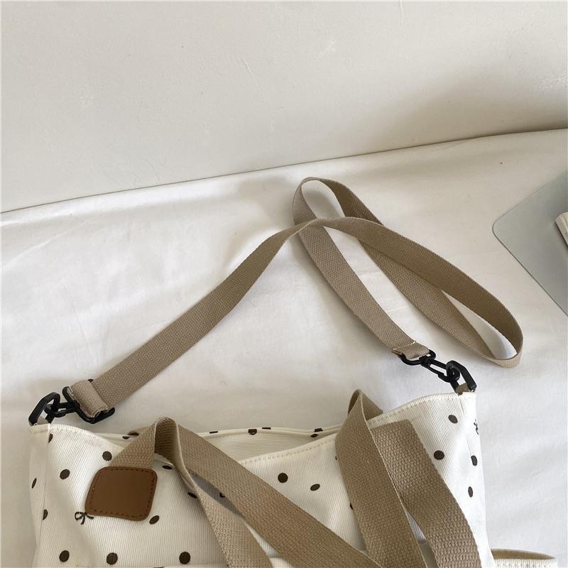 Plátěná taška Tote Bag Dámská Velkokapacitní Taška přes rameno Crossbody Neformální Denní Pracovní Kabelka