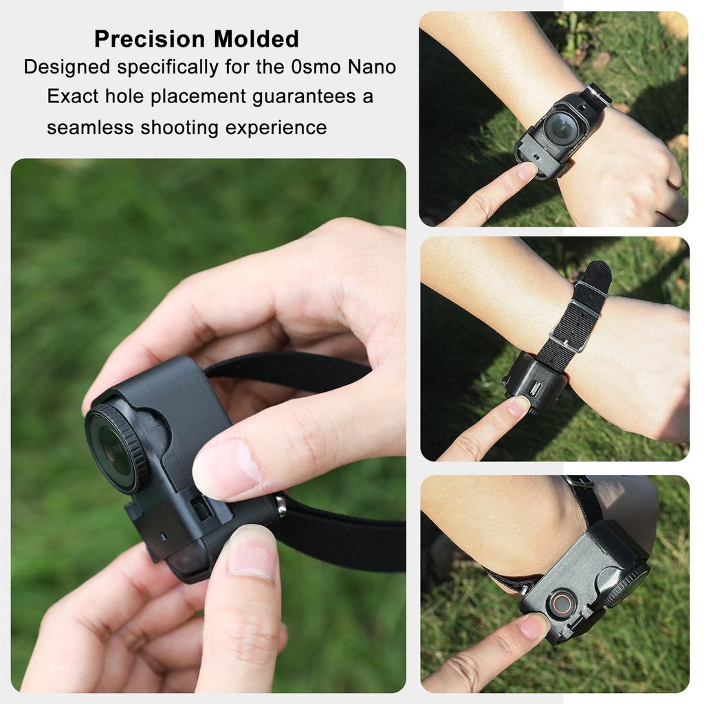 Hand Wrist Band Strap For DJI Osmo Nano Sports Camera Mount Adjustable Wristband For DJI Osmo Nano Camera Accessories