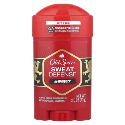 Sweat Defense Sweat Control Deodorant, Soft Solid, Stronger Swagger, 2.6 Oz (73 G)