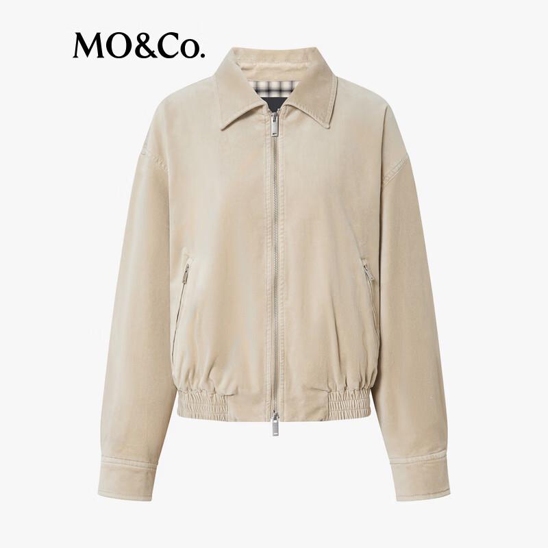 MO&Co. Lapel Collar Short Jacket