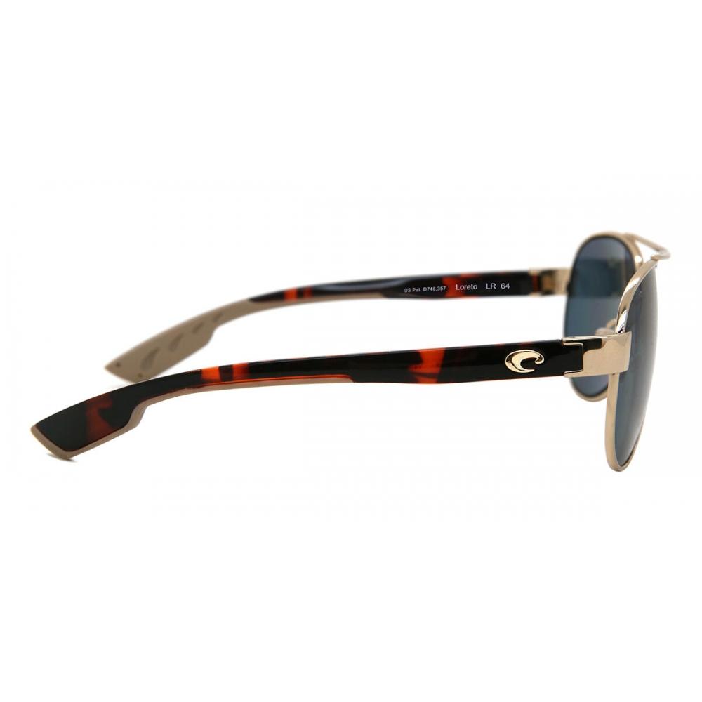Costa Del Mar Loreto Polarized Lr 64 Ogp Unisex Sunglasses