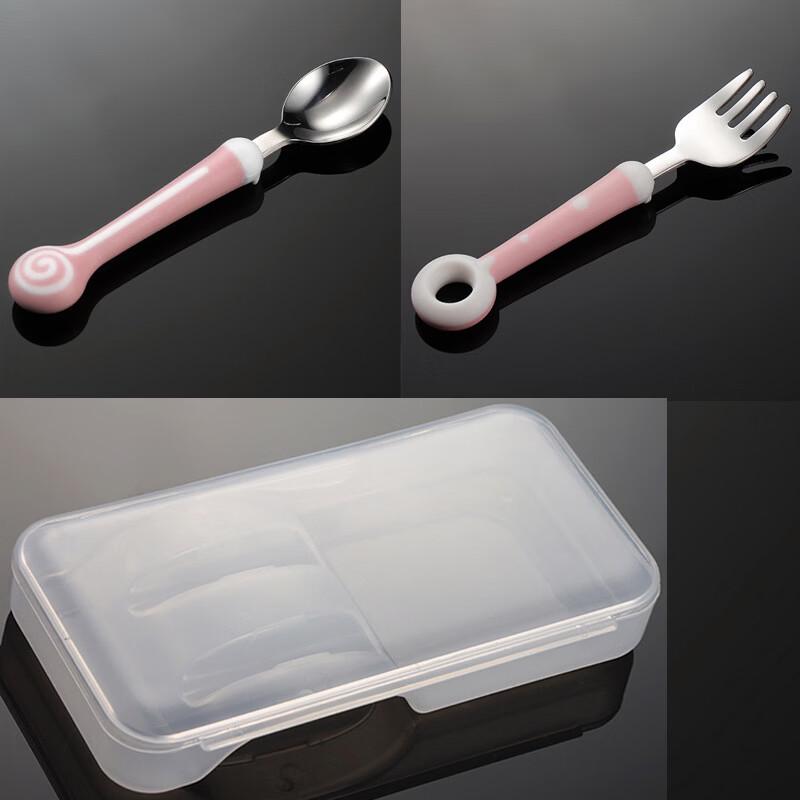 Qianxing Stainless Steel Kids Fork and Spoon Set