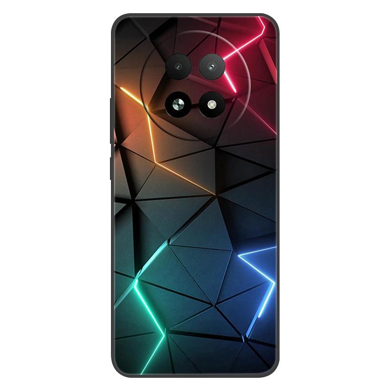 For Realme 13+ 5G Case Silicone Luxury Space Soft Bumper for OPPO Realme 13 Pro Plus 5G Phone Cover TPU Fundas Fashion Bag