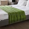 Super Soft Knitted Throw Blanket for Sofa, Office, Nap, Hotel, Bed Runner, or Living Room.
