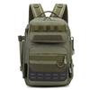 Multi-Functional Fishing Backpack Hiking Camping Outdoor Tactical Travel 20-35L Lightweight Daypack With Arc Shoulder Straps