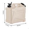 Camping Water Tank Bucket with Faucet PE Portable Convenient Container Storage Jug for