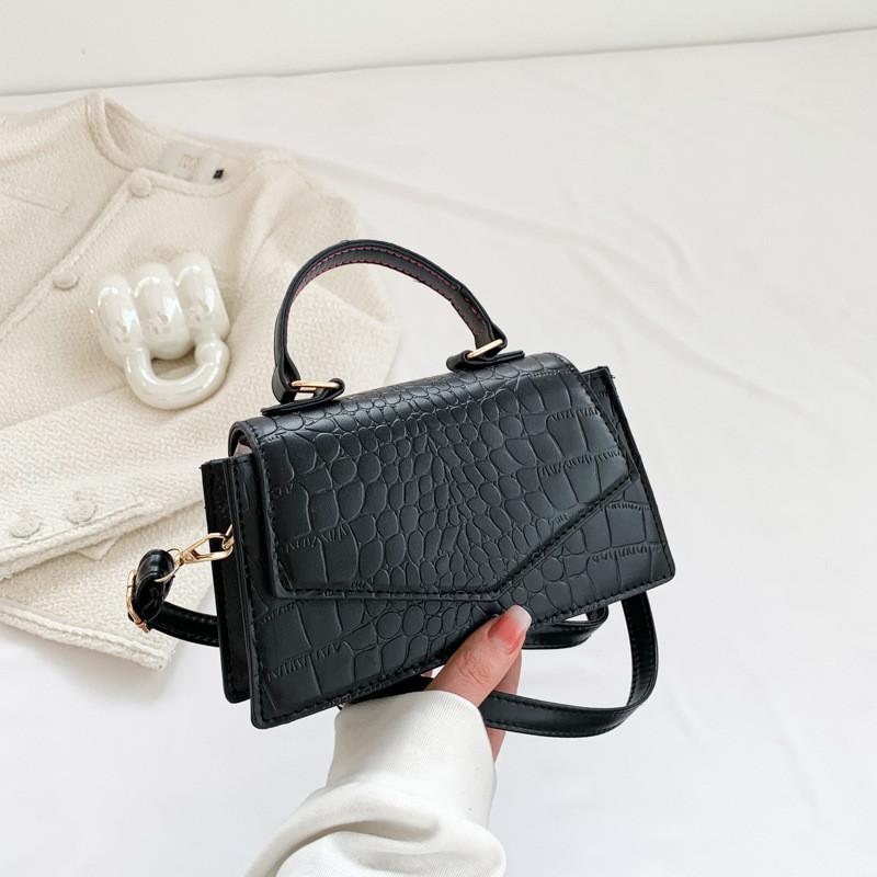 Chic Fashionable Pu Small Square Bag Modern Casual Shoulder Bag For Everyday Use