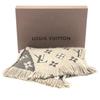 Louis Vuitton M72242 Echarpes Logo Mania Scarf Wool Verone Gray