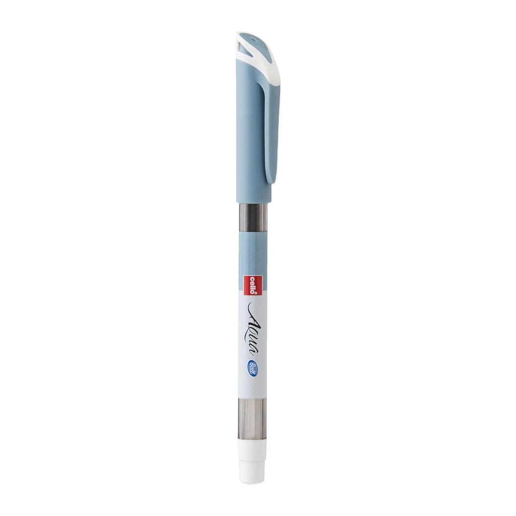 Aqua BP Blue Ball Pen Pack Of 10 Smooth Writing Pens For Office School Home Daily Use Stationery Essentials India