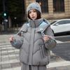 Winter new women's short hooded cotton-padded clothing fashion cotton-padded jacket thickened warm cotton-padded clothing bread jacket