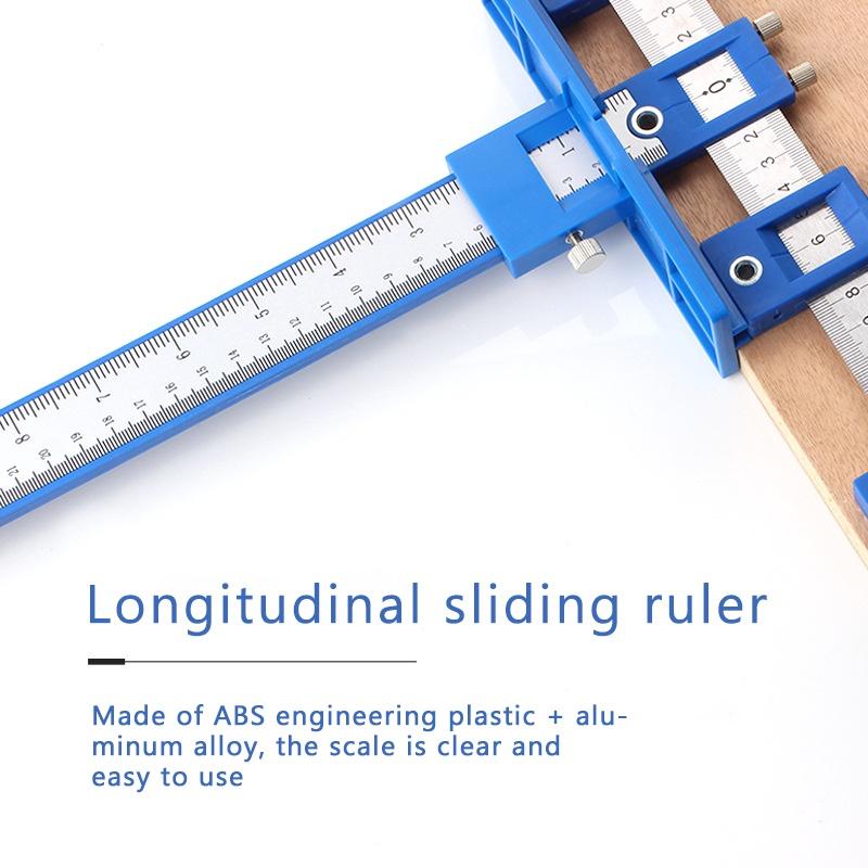 Hole Punch Jig Tool Drill Guide Sleeve for Cabinet Hardware Woodworking Drilling