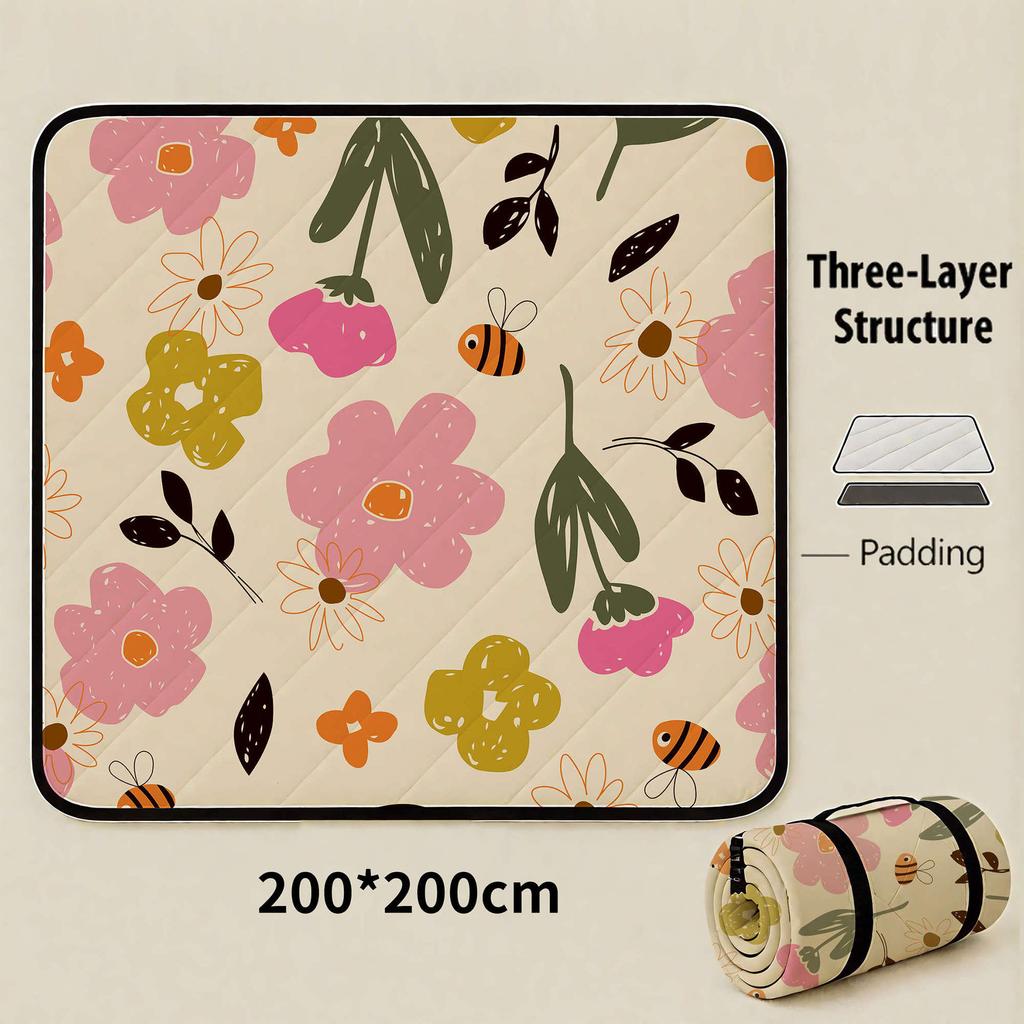 Picnic Mat Moisture-proof Mat Summer Thickened Field Camping Beach Spring Outing Waterproof Mat Floor Mat Outdoor Tent Floor Mat