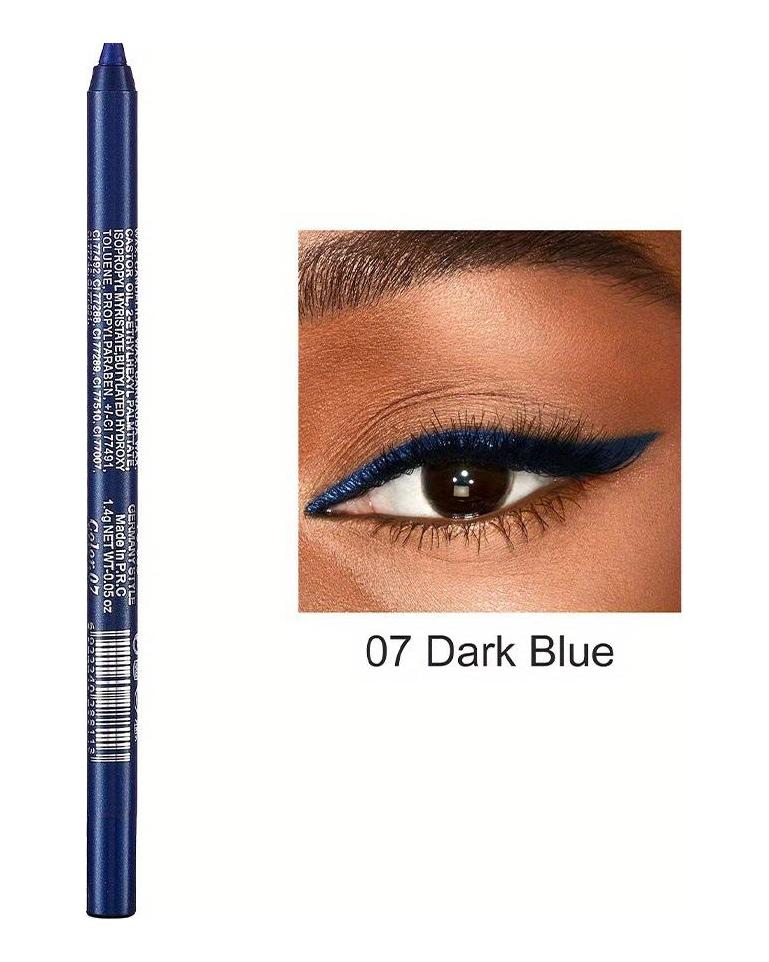 Multifunktionaler Lidschattenstift Monochromer Eyeliner-Stift Perlenglitzerkleber Eyeliner-Stift Augen-Make-up-Stift