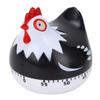 Timer da Cucina con Motivo Pollo, Timer da Forno con Forma Carina, Promemoria Meccanico a Conto alla Rovescia da 60 Minuti per Cucinare