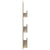 Magazine Shelf Sonoma Oak 51 x 11 x 102 cm Engineered Wood