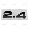 3D ABS Letters 2.4 3.6 4.2 Car Rear Trunk Tailgate Side Fender Badge Emblem Sticker Decals For Audi A4 A5 A6 A7 A8 Q3 Q5 Q7