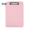 Portable File Folder Plastic Storage Clipboard, Letter Size Slimcase with Pen Holder, 200 Ergonomic Handle Clip Board Sheet Capacity, Durable Document