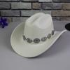 1PC Western Cowboy Hat for Women's Photo Props Cowgirl Jazz Hats Party Dress Cap Sombrero Hombre