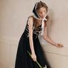 Ceme Adu Cest_Heart Dot Bow Camisole Dress