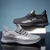 Lightweight Sports Men's Shoes, Fashionable and Trendy, Breathable Mesh Casual Shoes, Soft Soled Single Shoes
