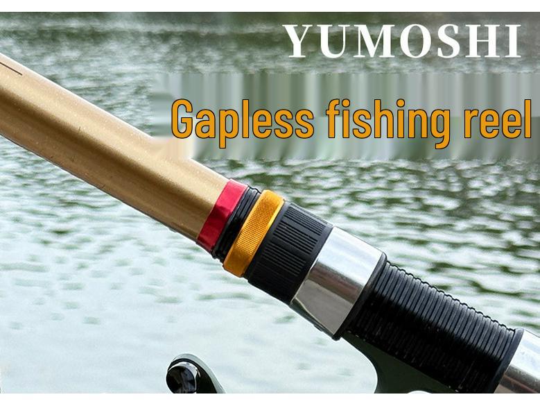 YUMOSHI Gapless Spinning Fishing Reel, Metal Line Cup, Rocking Arm for Sea and Rock Fishing.