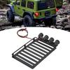 With LED Light RC Roof Rack Part for Axial SCX24 1/24 RC Crawler Car For RC Crawler