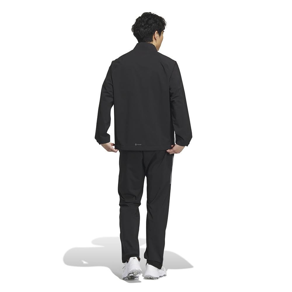 Golfový dešťový oblek Černý M [Adidas Golf] RAIN.RDY Pánský
