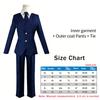 Classic Anime Cosplay Costumes Japanese Character Clothes Uniforms Jacket Pant Skirt Top Short-sleeve Shirt Halloween Costumes