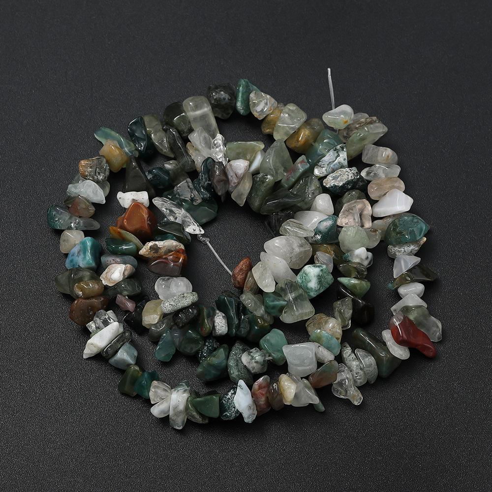 Natural Loose Bead Stone Grains 5mm-12mm Irregular Crystal Gravel Beaded DIY Bracelet Necklace Accessories