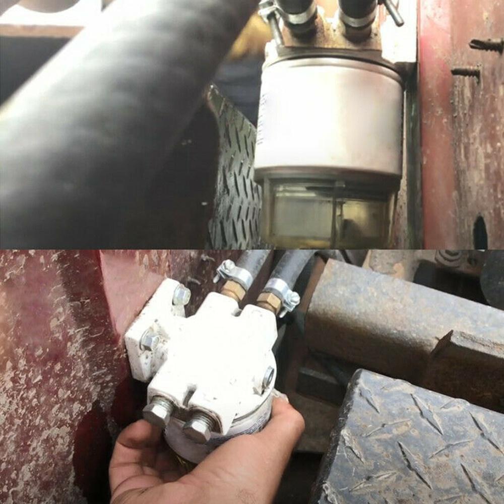 R12T Spin-on Fuel Water Separator Filter Lawn Mower Oil Engine Boat Marine Gasoline Generator Engines Automotive Part